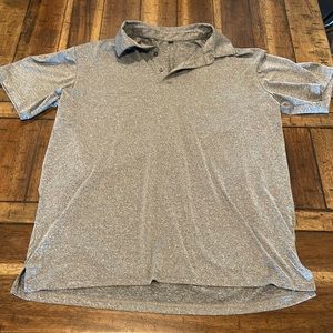 3/$15🔴 Men’s large Gray Polo Tee-Shirt